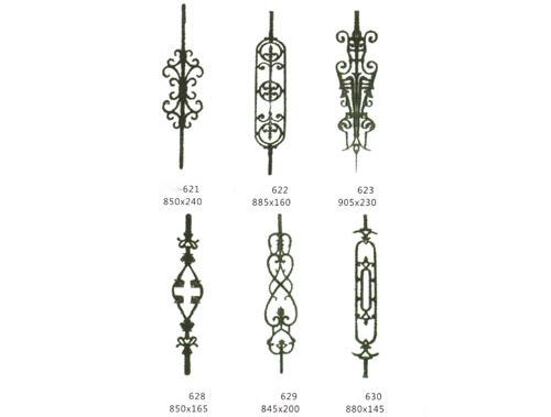 洛陽(yáng)鐵藝-樓梯花件