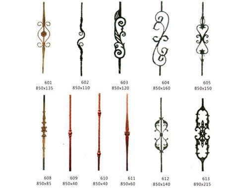 洛陽(yáng)鐵藝-樓梯花件